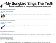 Tablet Screenshot of mysongbirdsingsthetruth.com